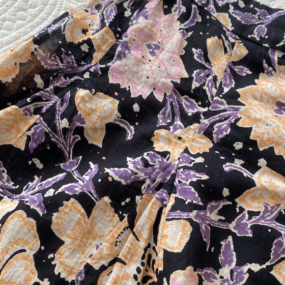 Free People Flowery Skirt - Picture 9 of 11